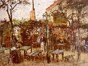 Vincent Van Gogh Terrace of the Cafe on Montmartre China oil painting reproduction